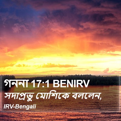 গননা 17:1 BENIRV Bible Verse Image