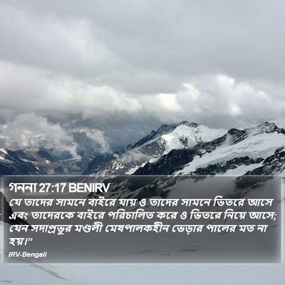 গননা 27:17 BENIRV Bible Verse Image