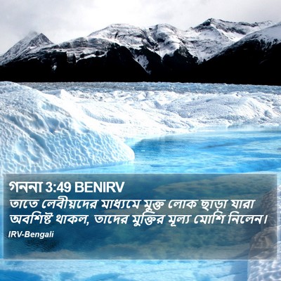 গননা 3:49 BENIRV Bible Verse Image