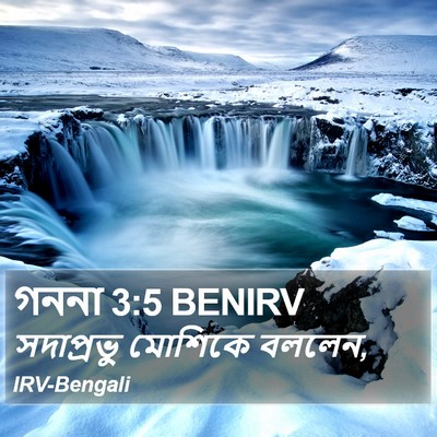 গননা 3:5 BENIRV Bible Verse Image