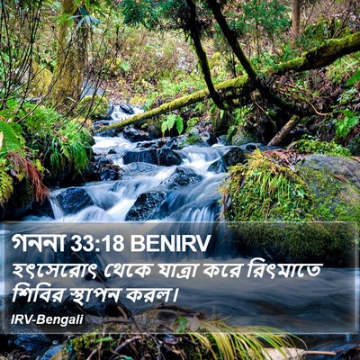 গননা 33:18 BENIRV Bible Verse Image