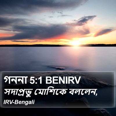 গননা 5:1 BENIRV Bible Verse Image