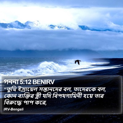 গননা 5:12 BENIRV Bible Verse Image