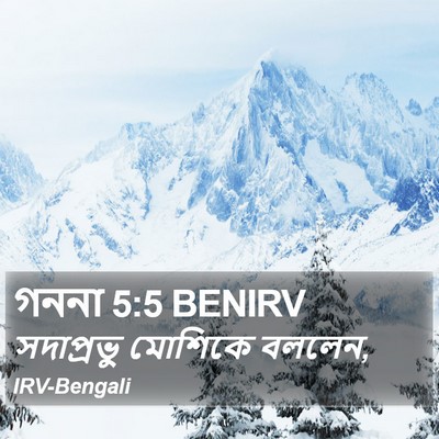 গননা 5:5 BENIRV Bible Verse Image