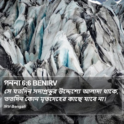 গননা 6:6 BENIRV Bible Verse Image