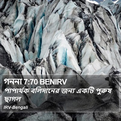 গননা 7:70 BENIRV Bible Verse Image