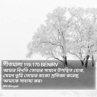 গীতমালা 119:170 BENIRV Bible Verse Image