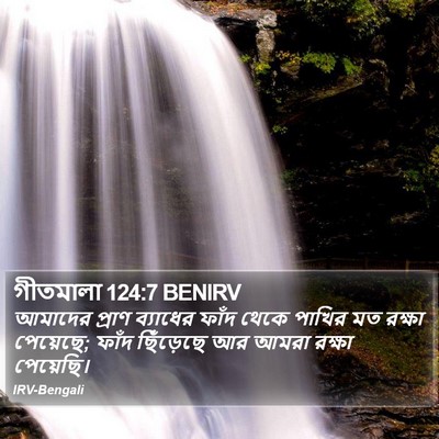 গীতমালা 124:7 BENIRV Bible Verse Image