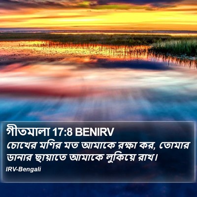 গীতমালা 17:8 BENIRV Bible Verse Image