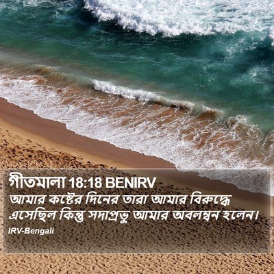 গীতমালা 18:18 BENIRV Bible Verse Image