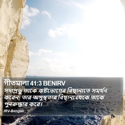 গীতমালা 41:3 BENIRV Bible Verse Image