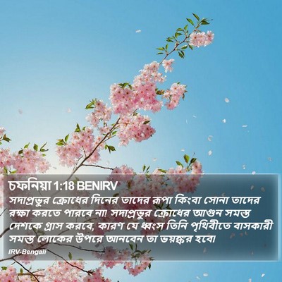 চফনিয়া 1:18 BENIRV Bible Verse Image