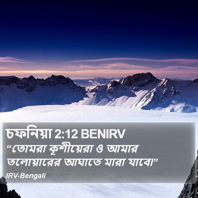চফনিয়া 2:12 BENIRV Bible Verse Image