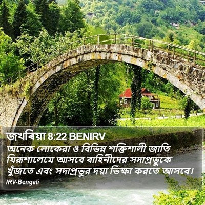 জখৰিয়া 8:22 BENIRV Bible Verse Image