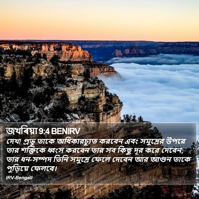 জখৰিয়া 9:4 BENIRV Bible Verse Image