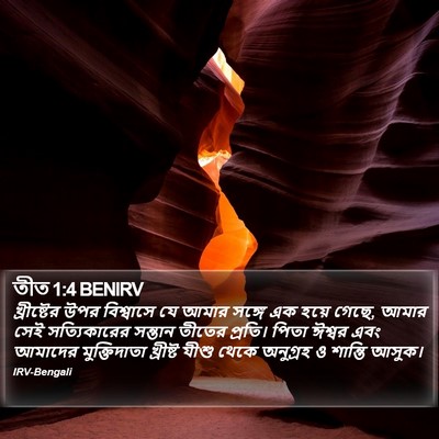 তীত 1:4 BENIRV Bible Verse Image