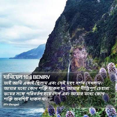 দানিয়েল 10:8 BENIRV Bible Verse Image