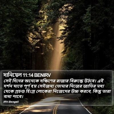 দানিয়েল 11:14 BENIRV Bible Verse Image