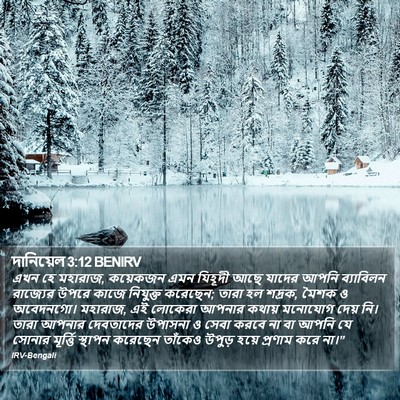 দানিয়েল 3:12 BENIRV Bible Verse Image