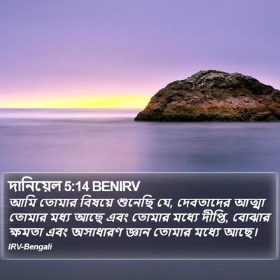 দানিয়েল 5:14 BENIRV Bible Verse Image
