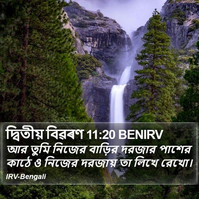 দ্বিতীয় বিৱৰণ 11:20 BENIRV Bible Verse Image