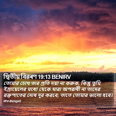 দ্বিতীয় বিৱৰণ 19:13 BENIRV Bible Verse Image