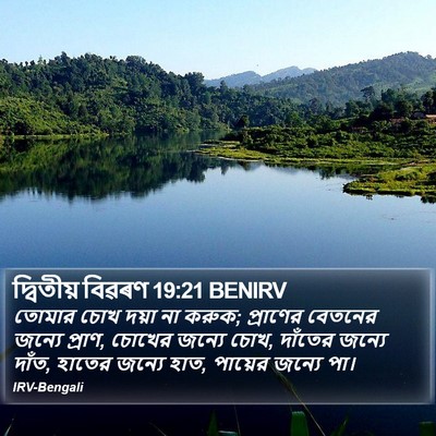 দ্বিতীয় বিৱৰণ 19:21 BENIRV Bible Verse Image