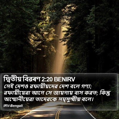 দ্বিতীয় বিৱৰণ 2:20 BENIRV Bible Verse Image