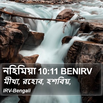 নহিমিয়া 10:11 BENIRV Bible Verse Image
