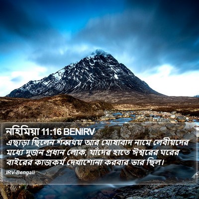 নহিমিয়া 11:16 BENIRV Bible Verse Image