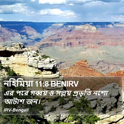 নহিমিয়া 11:8 BENIRV Bible Verse Image