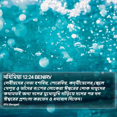 নহিমিয়া 12:24 BENIRV Bible Verse Image