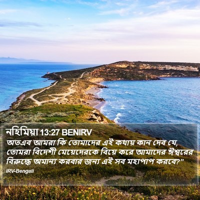 নহিমিয়া 13:27 BENIRV Bible Verse Image