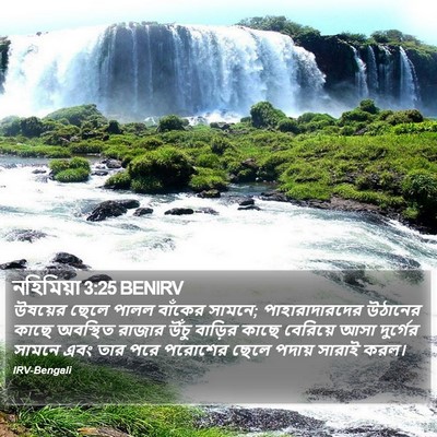 নহিমিয়া 3:25 BENIRV Bible Verse Image