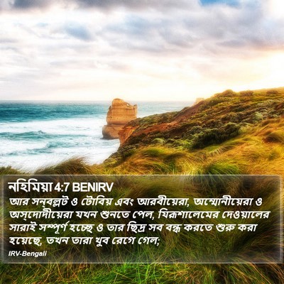 নহিমিয়া 4:7 BENIRV Bible Verse Image