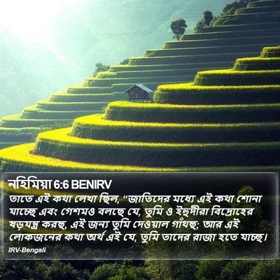 নহিমিয়া 6:6 BENIRV Bible Verse Image