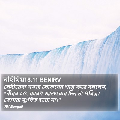 নহিমিয়া 8:11 BENIRV Bible Verse Image