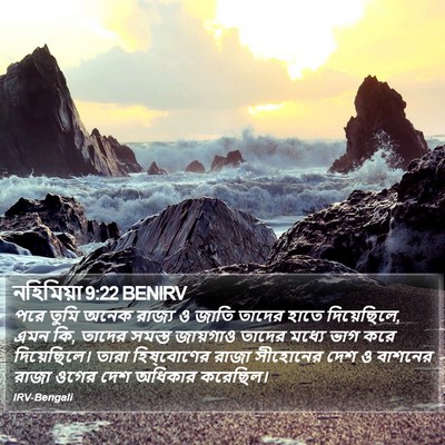 নহিমিয়া 9:22 BENIRV Bible Verse Image