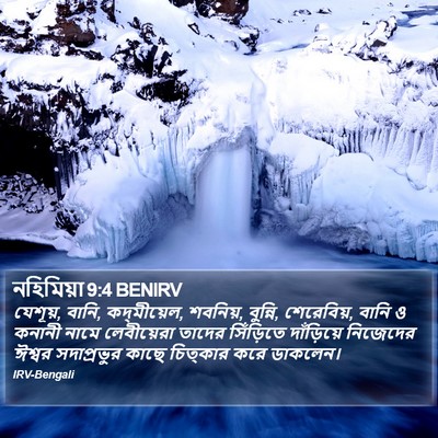 নহিমিয়া 9:4 BENIRV Bible Verse Image