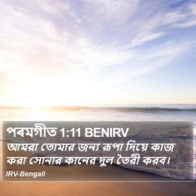 পৰমগীত 1:11 BENIRV Bible Verse Image