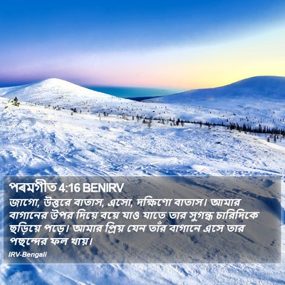 পৰমগীত 4:16 BENIRV Bible Verse Image