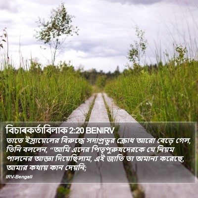 বিচাৰকর্তাবিলাক 2:20 BENIRV Bible Verse Image