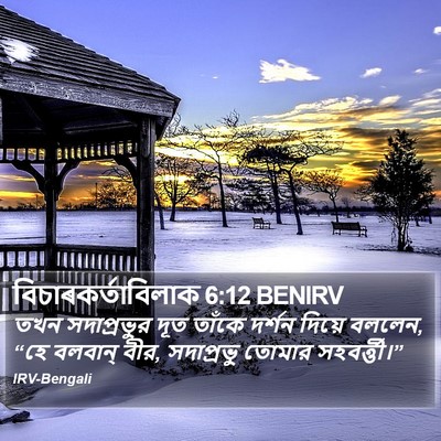 বিচাৰকর্তাবিলাক 6:12 BENIRV Bible Verse Image