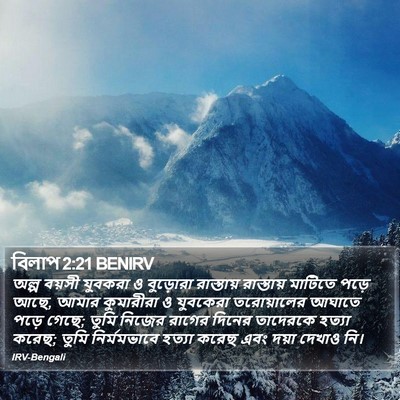 বিলাপ 2:21 BENIRV Bible Verse Image