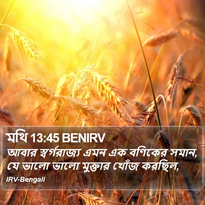 মথি 13:45 BENIRV Bible Verse Image