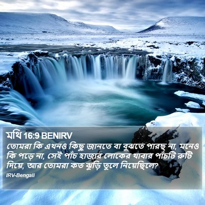 মথি 16:9 BENIRV Bible Verse Image