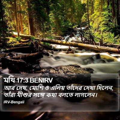 মথি 17:3 BENIRV Bible Verse Image