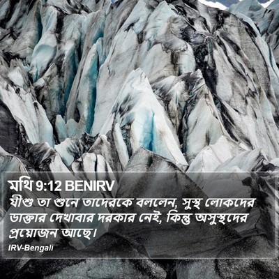 মথি 9:12 BENIRV Bible Verse Image