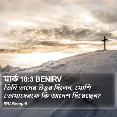 মার্ক 10:3 BENIRV Bible Verse Image