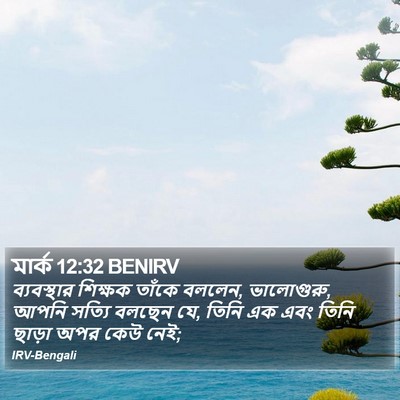 মার্ক 12:32 BENIRV Bible Verse Image